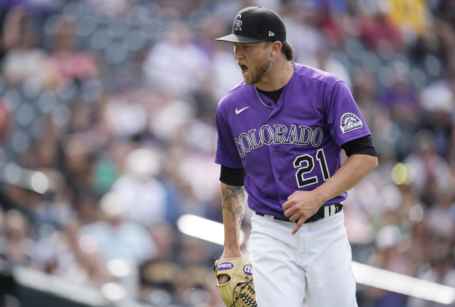 Colorado rockies purple jersey store